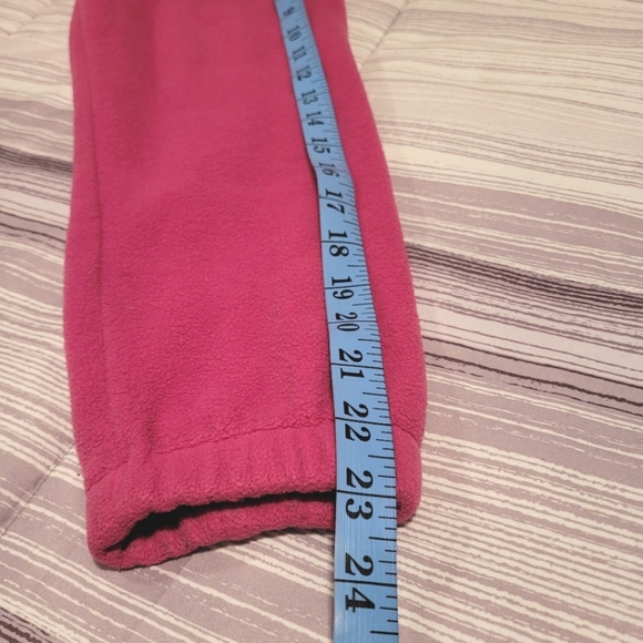 COLUMBIA Women's 2X plus size Fuchsia Pink full zip warm cozy fleece jacket - Picture 12 of 13